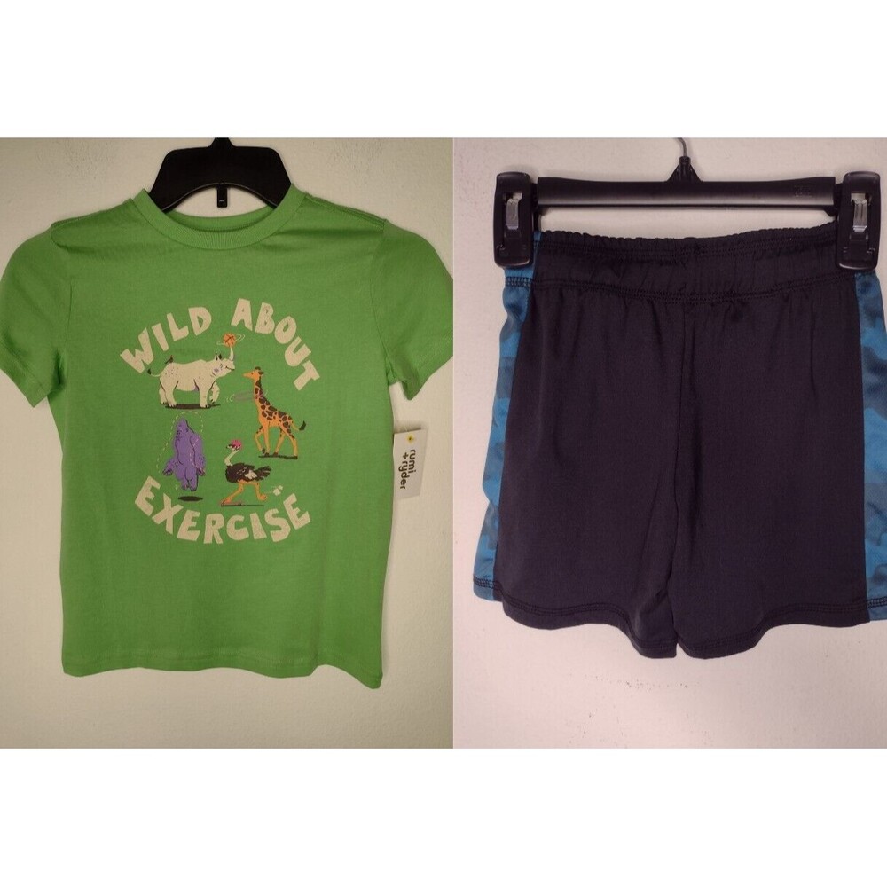 NWT Boy's Stitch Fix Bundle Shorts & Shirt Size S(6-7)